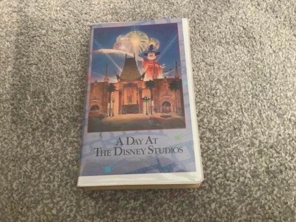 Image 1 of DISNEY - A Day at The Disney Studios (VHS Video)