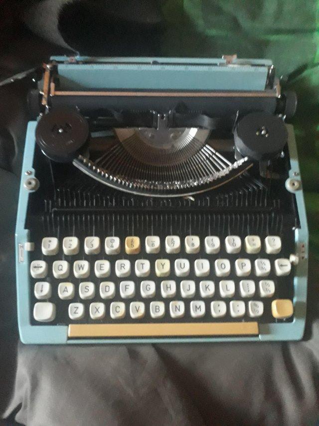 Preview of the first image of Old fashioned type writer great condition.