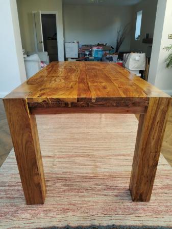 Image 1 of Solid wooden dining table