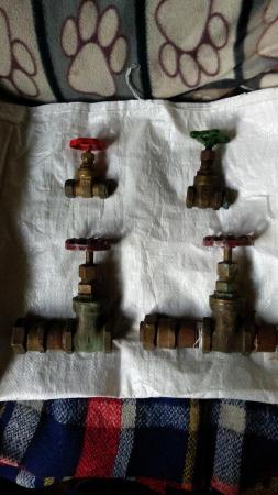 Image 3 of BRASS GATE VALVES 15MM /1/2 INCH & 1 INCH from