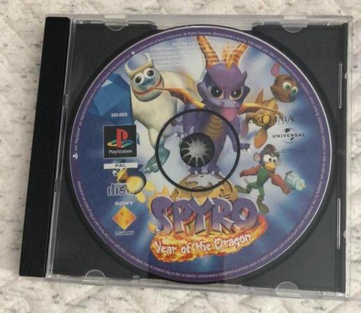 Image 1 of PlayStation Game Spyro Year of the Dragon