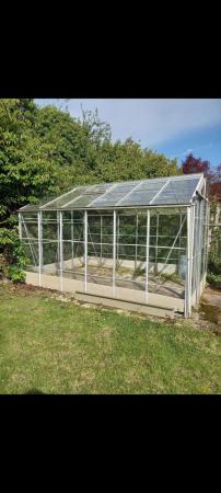 Image 2 of Refurbished Robinsons Royale greenhouse, 12ft x 8ft