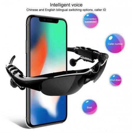 Image 1 of Wireless Polarized Bluetooth Sunglasses