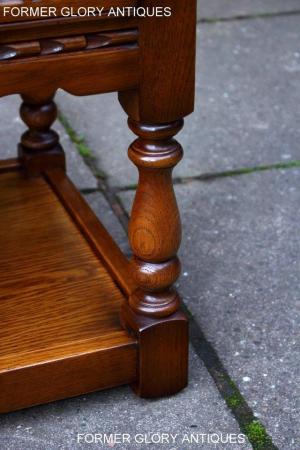 Image 78 of OLD CHARM LIGHT OAK TWO DRAWER COFFEE TABLE TV MEDIA STAND