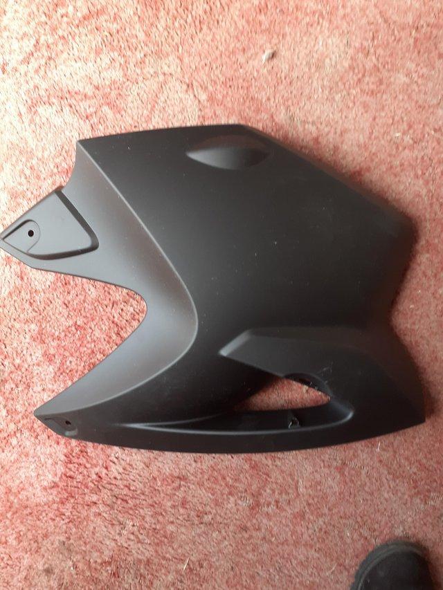 Preview of the first image of Bmw R1200 Gs 04-12 Genuine left hand fuel tank side panel.