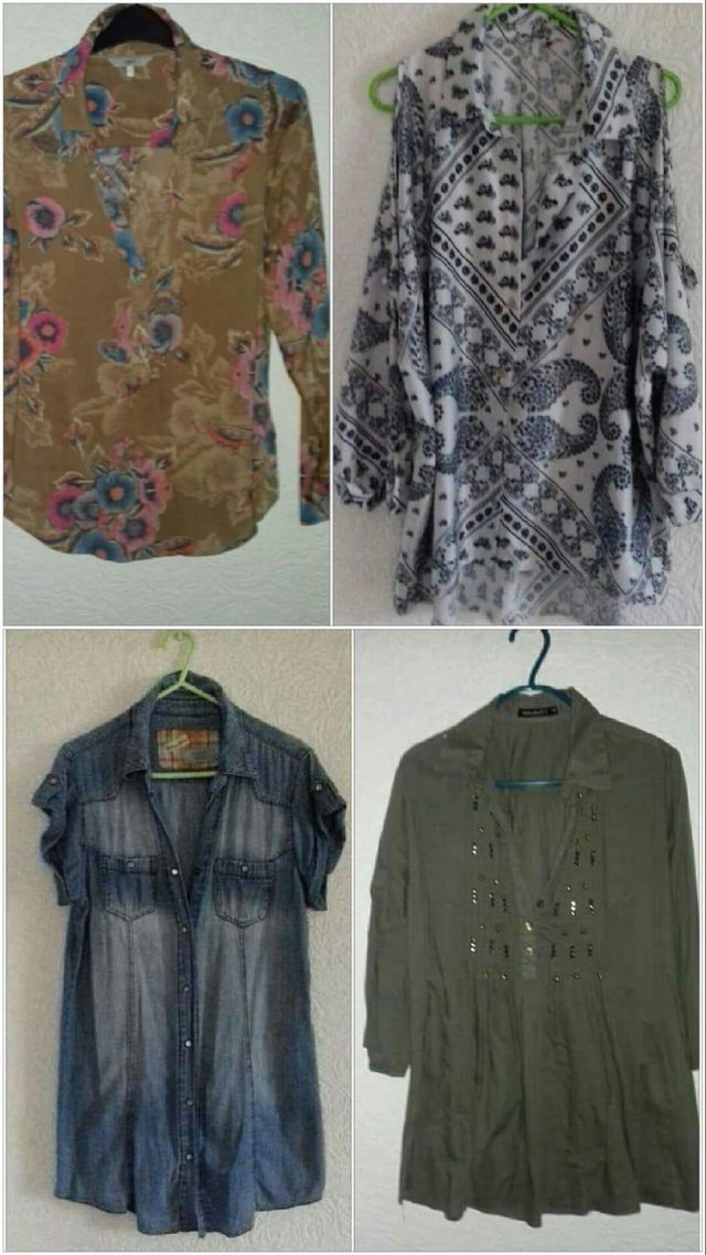 Preview of the first image of Ladies clothing size 10/12 shirts/cardigans etc.
