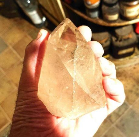Image 4 of Rose Quartz Crystal - Unusual And Attractive!