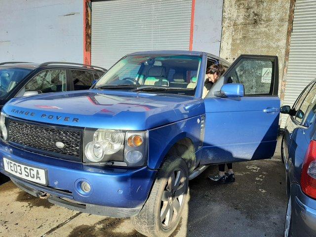 Preview of the first image of Range Rover Vogue 2003, Long MOT, runner (requires turbo)..