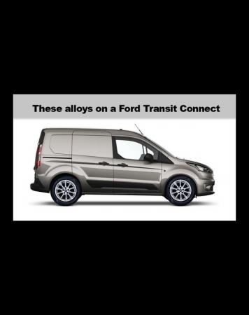 Image 1 of FORD ALLOYS + TYRES. 5x108. 16 inch