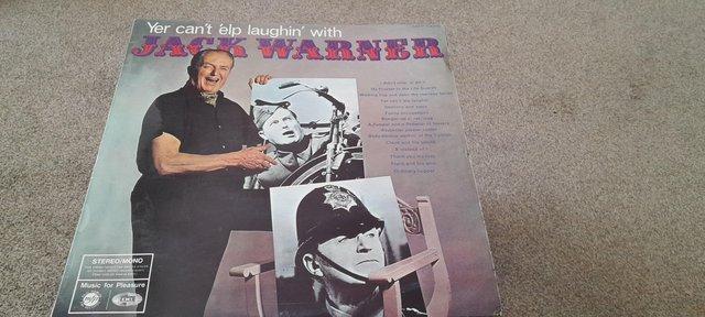Preview of the first image of Jack Warner LP - Yer can't 'elp laughin' with.