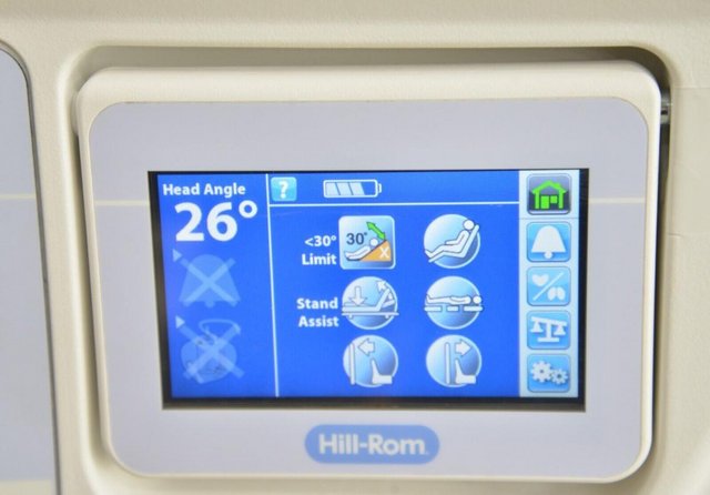 Preview of the first image of Hillrom P7900B hospital bed.