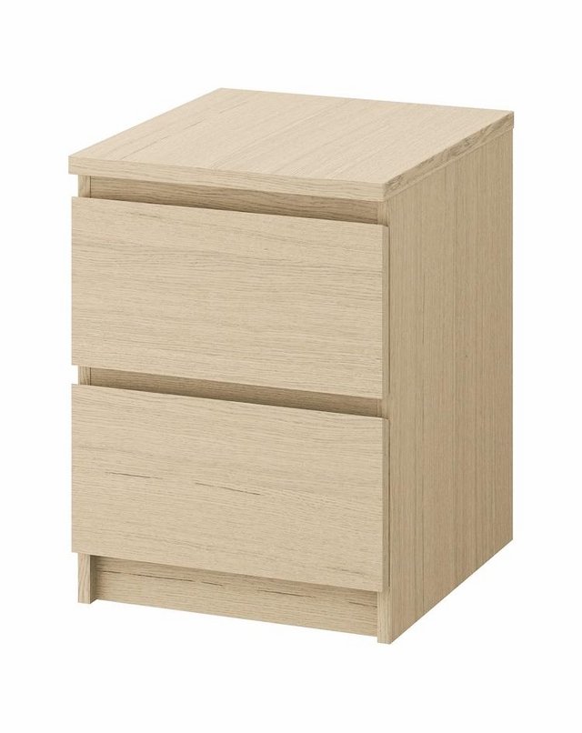 Preview of the first image of IKEA Malm bedside tables with drawers.