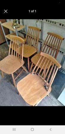 Image 2 of Dinette / mid Century dining chairs