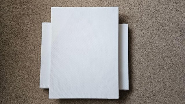 Image 2 of 4 x blank box canvases for oil and acrylic painting