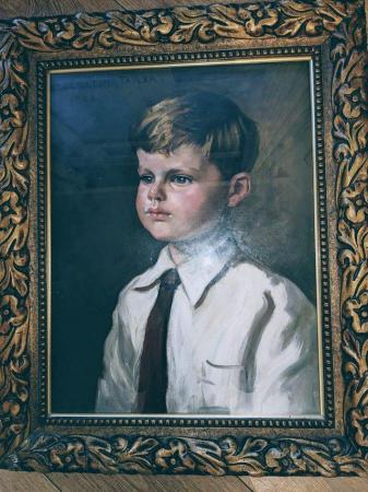 Image 1 of Two framed portraits by E. Easton Taylor. Painted1924 & 1928