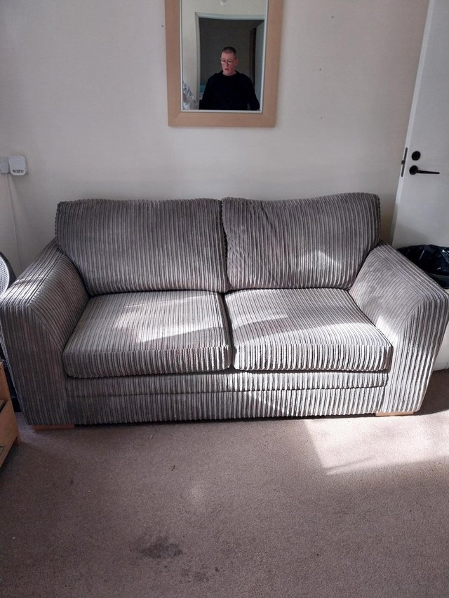 Preview of the first image of Dark grey SCS Sofabed like new.