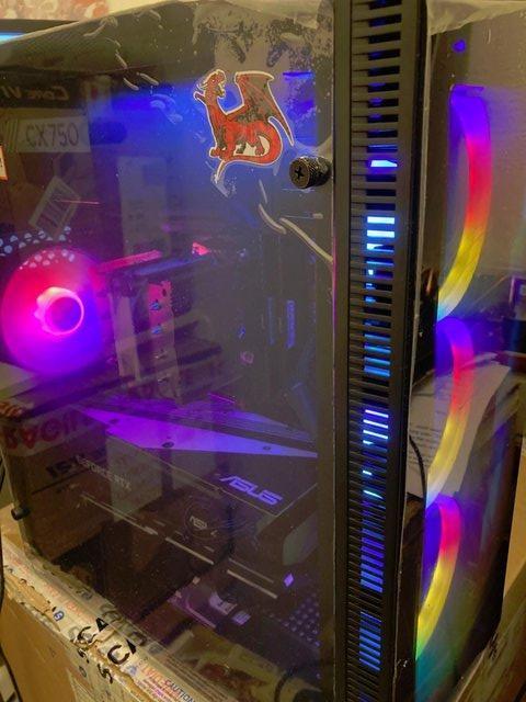 Preview of the first image of Custom Gaming PC Ryzen 5 RTX2080 32GB RAM 500GB M.2+ 3TB.