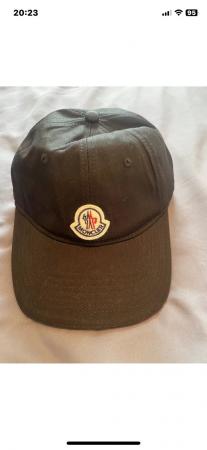 Image 1 of Black moncler baseball cap