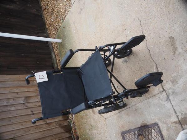 Image 1 of (D) Manual wheelchair Folding Light weight