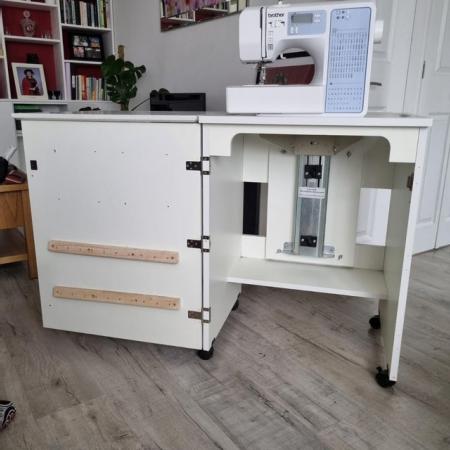 Image 1 of Sewing machine cabinet (2)