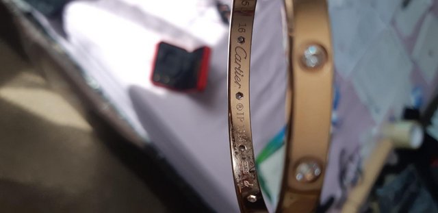 Preview of the first image of Cartier Love Bangle (See desC).
