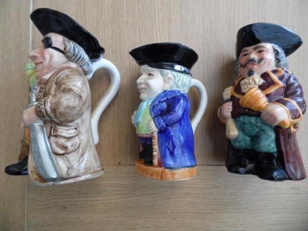 Image 3 of Three Toby Jugs in good condition