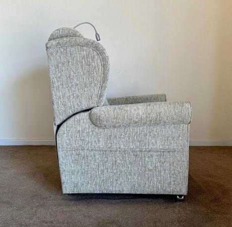 Image 11 of WILLOWBROOK ELECTRIC RISER RECLINER GREY CHAIR ~ CAN DELIVER