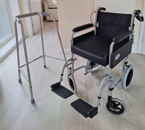 Image 2 of Wheelchair for sale good as new