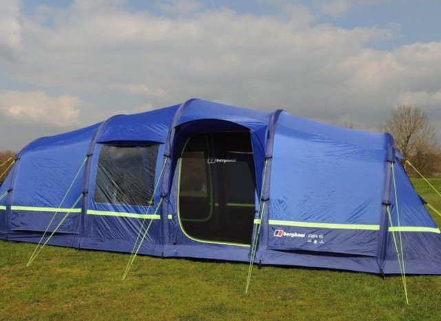 Preview of the first image of Berghaus Air 6 Inflatable Camping Tent.