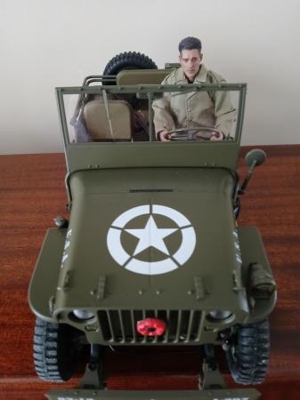 Image 3 of Eachine Roc hobby 1.12 Scale Radio Control WWII Jeep