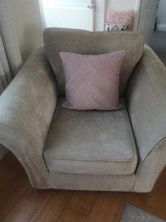 Image 3 of Next 2 seater sofa and arnchair
