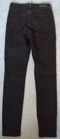 Image 3 of Marks and Spencer Autograph black skinny jeans- size 10 (UK)