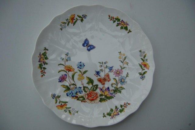 Image 5 of Aynesley 'Cottage Garden' Lasagne Dish & Dinner Plate