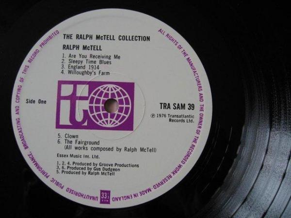 Image 3 of The Ralph McTell Collection Volume Two - LP– Transatlantic