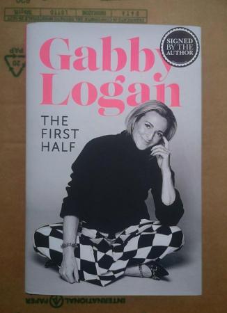 Image 2 of Gabby Logan book titled The First Half